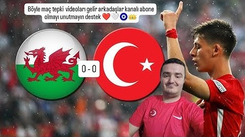 Tepki maç  Galler 0 - 0  Türkiye UEFA Uluslar B Ligi 4. Grup ilk maçında   berabere kaldık ❤️🤍🧿👑