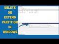How to Delete and Extend a Partition in Windows (Step-by-Step Guide)