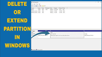 How to Delete and Extend a Partition in Windows (Step-by-Step Guide)