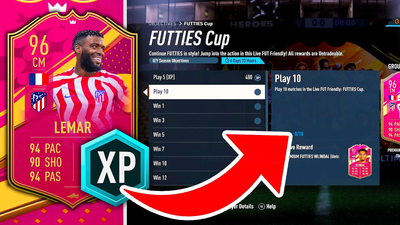 How to Complete Futties Cup Objectives 🔥 Fifa 23 Ultimate Team - YouTube