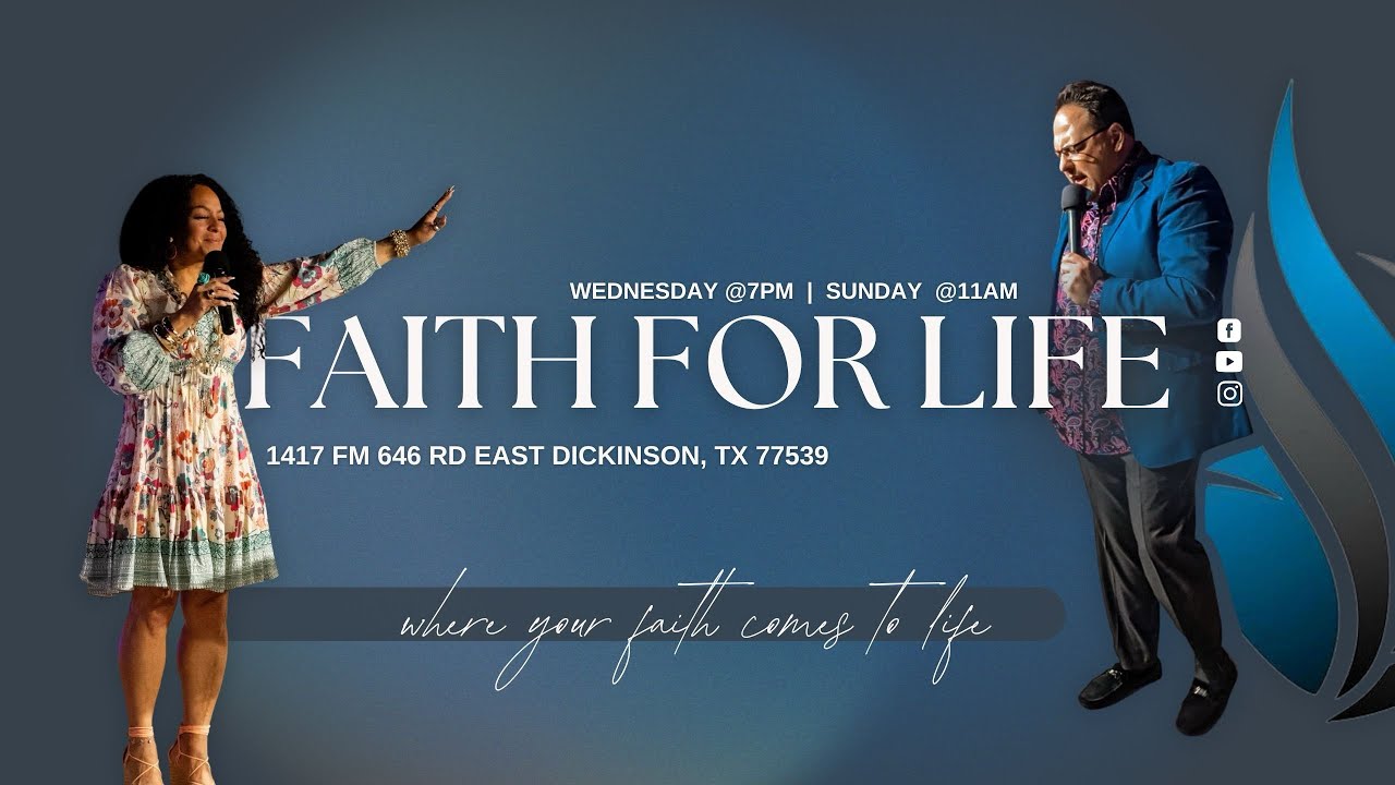 Welcome to Faith For Life Church Live! Please share. Stay connected to ...