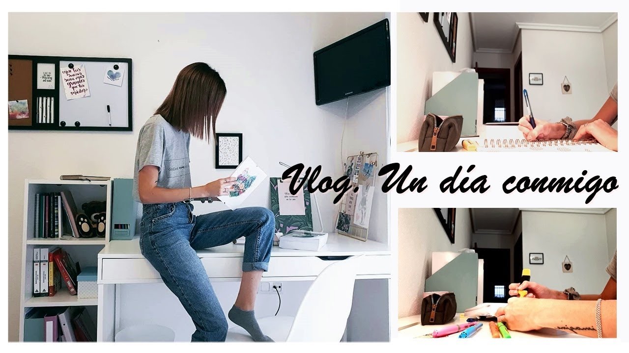 Vlog. Un día conmigo - ¿Qué estoy estudiando? - Día de limpieza