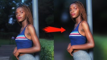 BEST WAY TO BLUR IMAGE BACKGROUND IN ADOBE PHOTOSHOP  TUTORIAL VIDEO