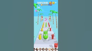 Juice Run Games Pro All Levels Walkthrough Gameplay iOS, Android Update New Levels A1COKE #short