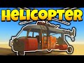 New Helicopter Vehicle In Dusty Trip