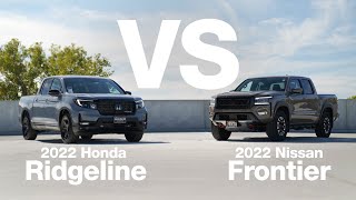 2022 Honda Ridgeline vs 2022 Nissan Frontier HD Comparison and Walkaround | Walser Honda Burnsville