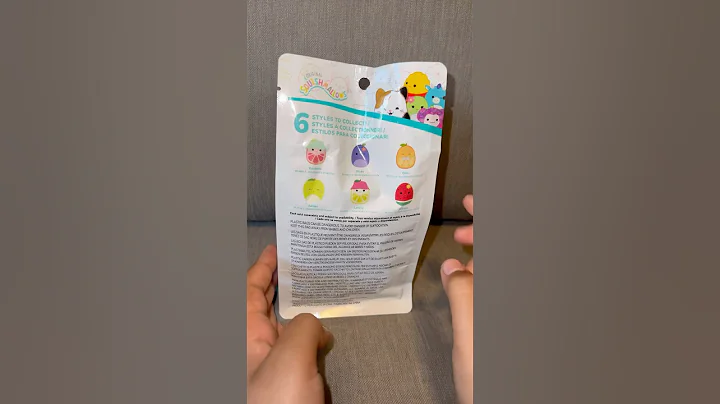 #shorts Unboxing Squishmallows Mystery Plush! #asmr #blindbag #squishmallows