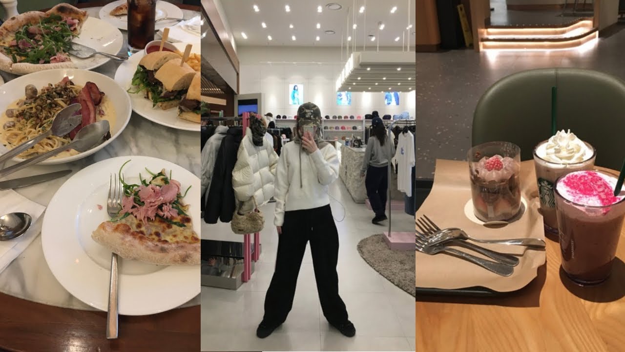 [VLOG] 인스파이어 호텔 호캉스 ♡ | 스벅 발렌타인 너무 귀여워 ! | 가족들이랑 맛있는 거 먹는 잔잔한 일상 💭