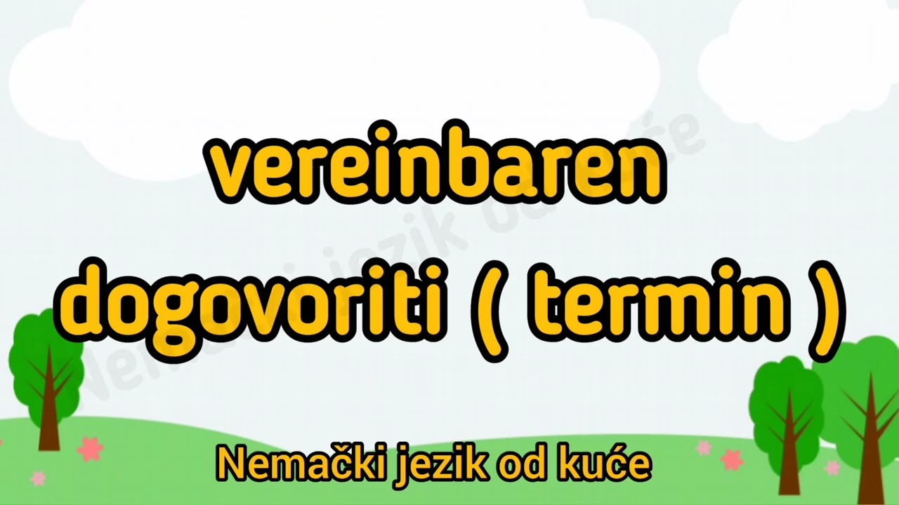 NAUČI 10 GLAGOLA ZA A2 NIVO KROZ JEDNOSTAVNE REČENICE 