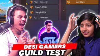 amitbhai guild test gone worng on angry girl youtuber custom room😱