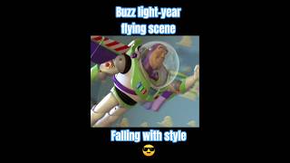 Buzz light-year falling with style #toystory #buzzlightyear