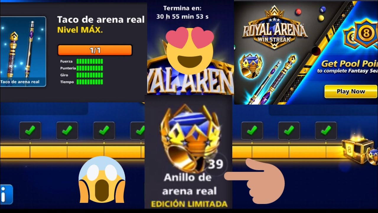 Urter Legeme følsomhed 8 ball Pool | Royal Arena ! Taco Nivel MAXIMO- Indirect Shots (OMG)🎱👍👍 -  YouTube