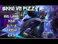 Road to Diamond - Ekko vs Fizz | 8/1/3 | Tbh JG Crater