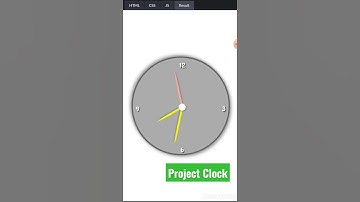 Clock using html &CSS #watch #html #shorts #way2tech_knowledge #whatsappstatus #covid19 #corona #ind