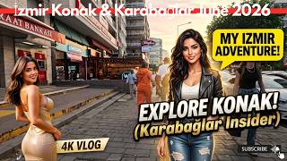 İzmir Konak & Karabağlar 4K Walking Tour | Busy Inönü Avenue to Nokta | İzmir Türkiye 2026 İzmir Konak & Karabağlar 4K Walking Tour | Busy Inönü Avenue to Nokta | İzmir Türkiye 2026