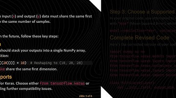 Resolving the Keras Error: Please Provide Data Which Shares the Same First Dimension