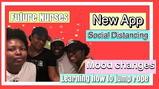 New App || Virtual Study Group|| Learning how to jump rope