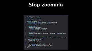 Prevent HTML Canvas Scaling with Browser Zoom | JS Web Game Tutorial