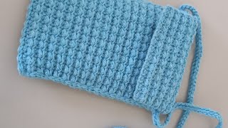 Kolay tığ işi telefon çantası easy crocket phone bag tutorial #crochet #easycrochet #knitting #örgü