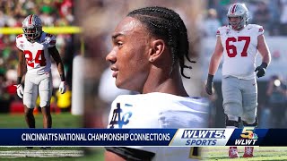 Families of Notre Dame, Ohio State players with Cincinnati ties share good luck messages ahead of...