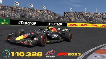 Assetto Corsa - F1 2023 - Dutch GP - Zandvoort Hotlap - 1:10.328 - RSS Formula Hybrid 2023