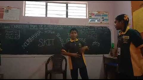 5TH READER SKIT IN NIRBHAYA HIGH SCHOOL