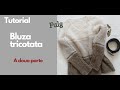 Tutorial bluza fulg  raglan anatomic de sus in jos cu decolteu in v partea a 2a