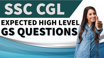 SSC CGL - Expected GS Questions (High Level) Part 3 by Dr Mahipal Singh Rathore