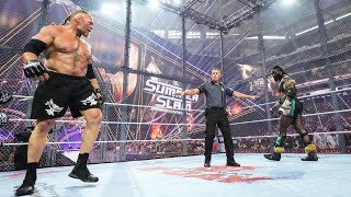 WWE SummerSlam 2026: Oba Femi Defeats Brock Lesnar Inside Hell In A Cell