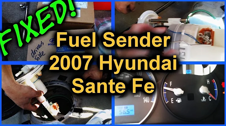 How We Fixed the Fuel Sender and Subsender | 2007 Hyundai Santa Fe - DayDayNews