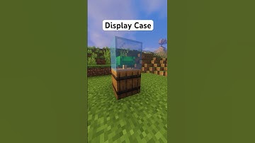 Display Case for Helmets in Minecraft #shorts