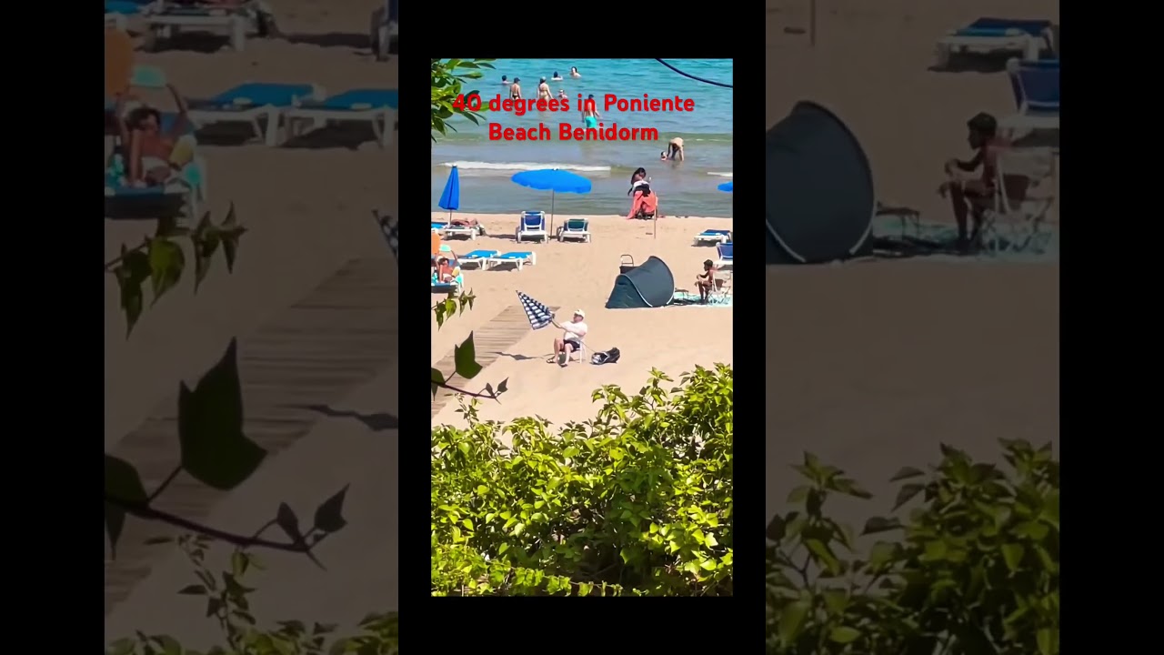 400 steps down to the Poniente beach 