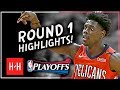 Jrue Holiday Full ROUND 1 Highlights vs Portland Trail Blazers | All GAMES - 2018 Playoffs