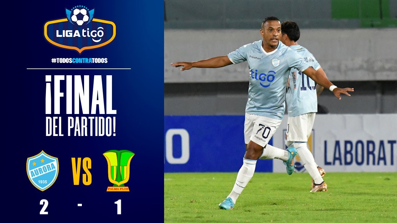 Final del partido! Aurora remontó con goles de Serginho y Darío