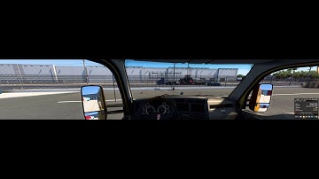 TactixGaming Live Stream ATS Testing triple screen setup