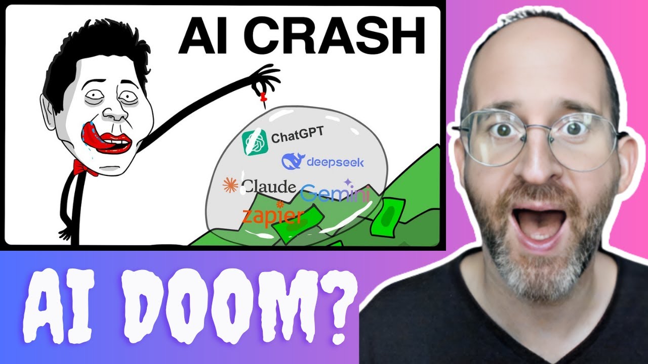 Is the AI Bubble REALLY About to Burst? (Reaction) - YouTube