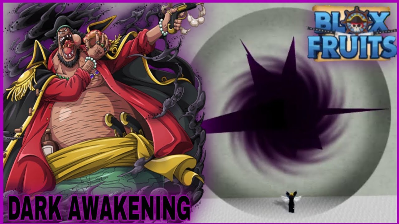 I UNLOCKED AWAKENED DARK! *Showcase* Roblox Blox Fruits 