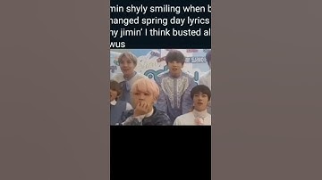 When other members changed the lyrics to 