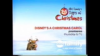 Abc Family 25 Days Of Christmas Commercial Breaks dec 2012