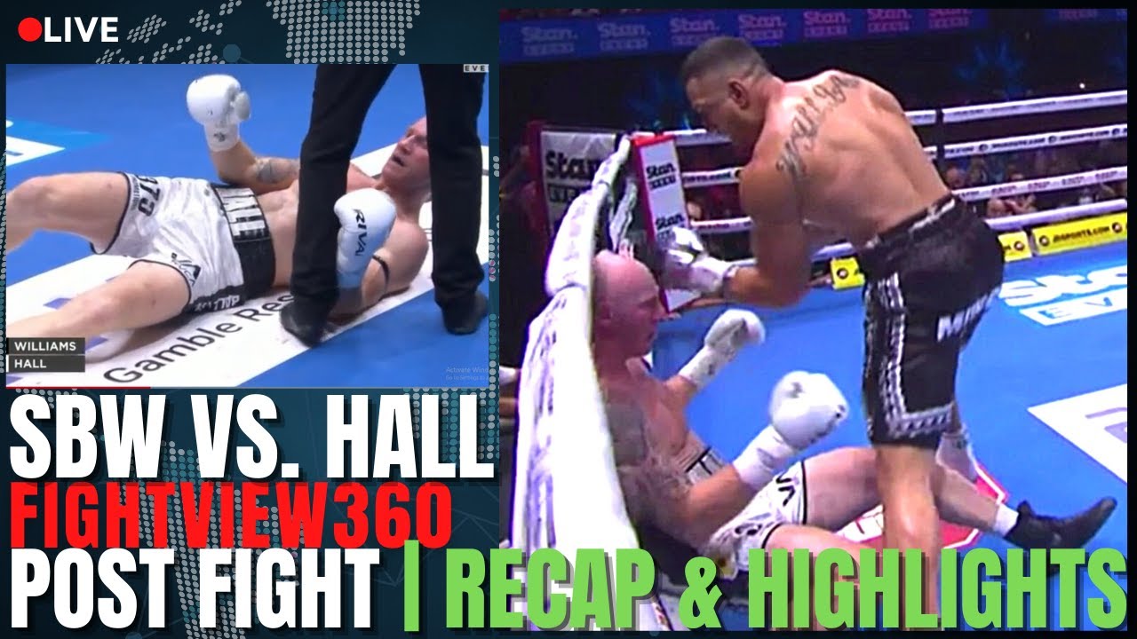 Sonny Bill Williams KOS Barry Hall In 1 - Fight RECAP and Highlights Gallen or Huni Next?