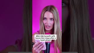 Mitch McConnell's wife leaves him 3 days after a heart attack...