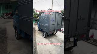Bán gấp Thaco 650kg đời 2012 Thùng kín 2m1