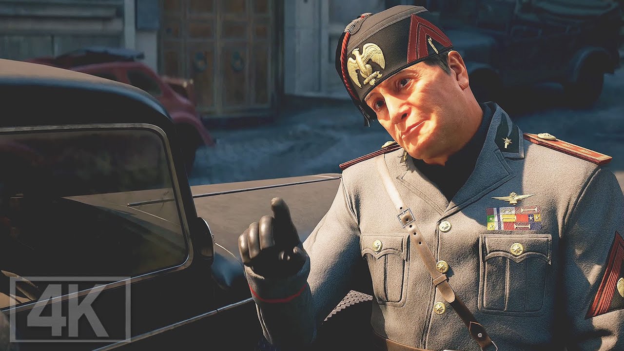 Indiana Jones Mussolini Scene - Indiana Jones and the Great Circle (Order of Giants)