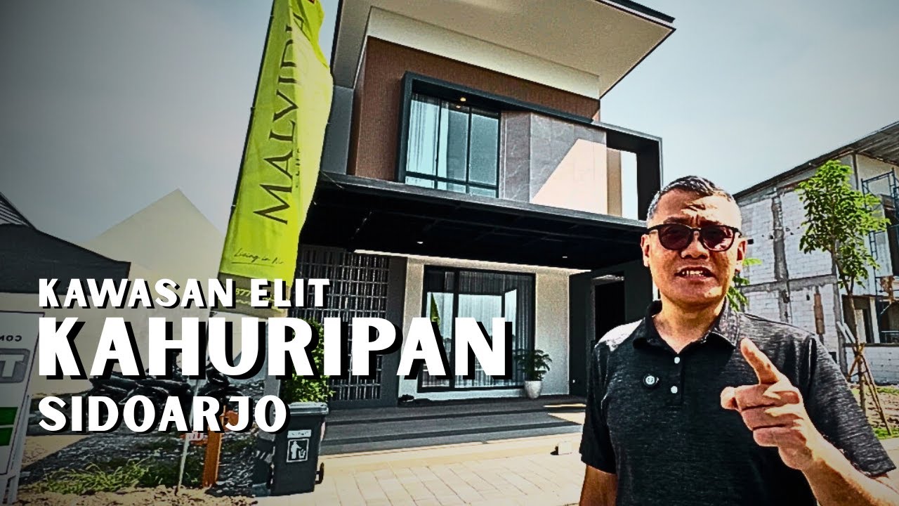 Nirwana Kahuripan Veranda, Rumah Mewah 2 Lantai di Pusat Kota Sidoarjo