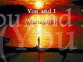 YOU AND I - Madlene Kane (Lyrics)