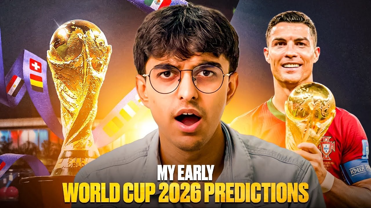 MY EARLY WORLD CUP 2026 PREDICTIONS!!