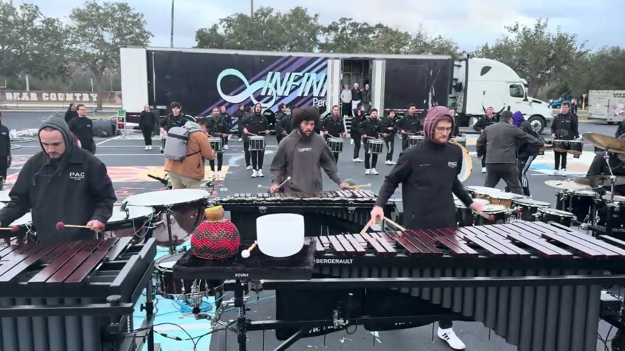 Infinity Percussion 2026 - In the Lot - FFCC Premiere