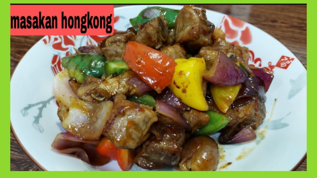 masakan hongkong baikwat tumis paprika@Liya menul