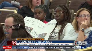 CCSD reinstates deans, debuts new budget plan