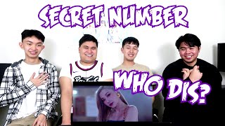 SECRET NUMBER | WHO DIS? REACTION